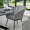 Aspen 200cm Oval Table w 6 Rope Chairs from Roseland Furniture