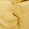 Alfie Armchair in Gold by Roseland Furniture