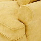 Alfie Armchair in Gold by Roseland Furniture