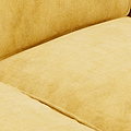 Alfie Armchair in Gold by Roseland Furniture