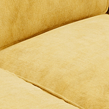 Alfie Armchair in Gold by Roseland Furniture