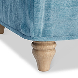 Alfie and Arthur Lagoon Foot Close Up from Roseland Furniture