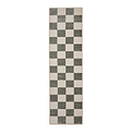 Green Norwood Checkerboard Runner Rug from Roseland Furniture