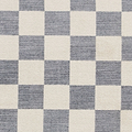 Blue Norwood Checkerboard Rug from Roseland Furniture