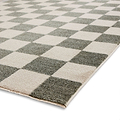 Green Norwood Checkerboard Rug from Roseland Furniture