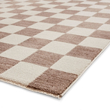 Grey Norwood Checkerboard Rug from Roseland Furniture