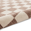 Grey Norwood Checkerboard Rug from Roseland Furniture