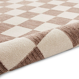 Grey Norwood Checkerboard Rug from Roseland Furniture