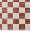 Plum Norwood Checkerboard Rug from Roseland Furniture