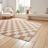 Walnut Norwood Checkerboard Rug from Roseland Furniture