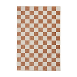 Walnut Norwood Checkerboard Rug from Roseland Furniture