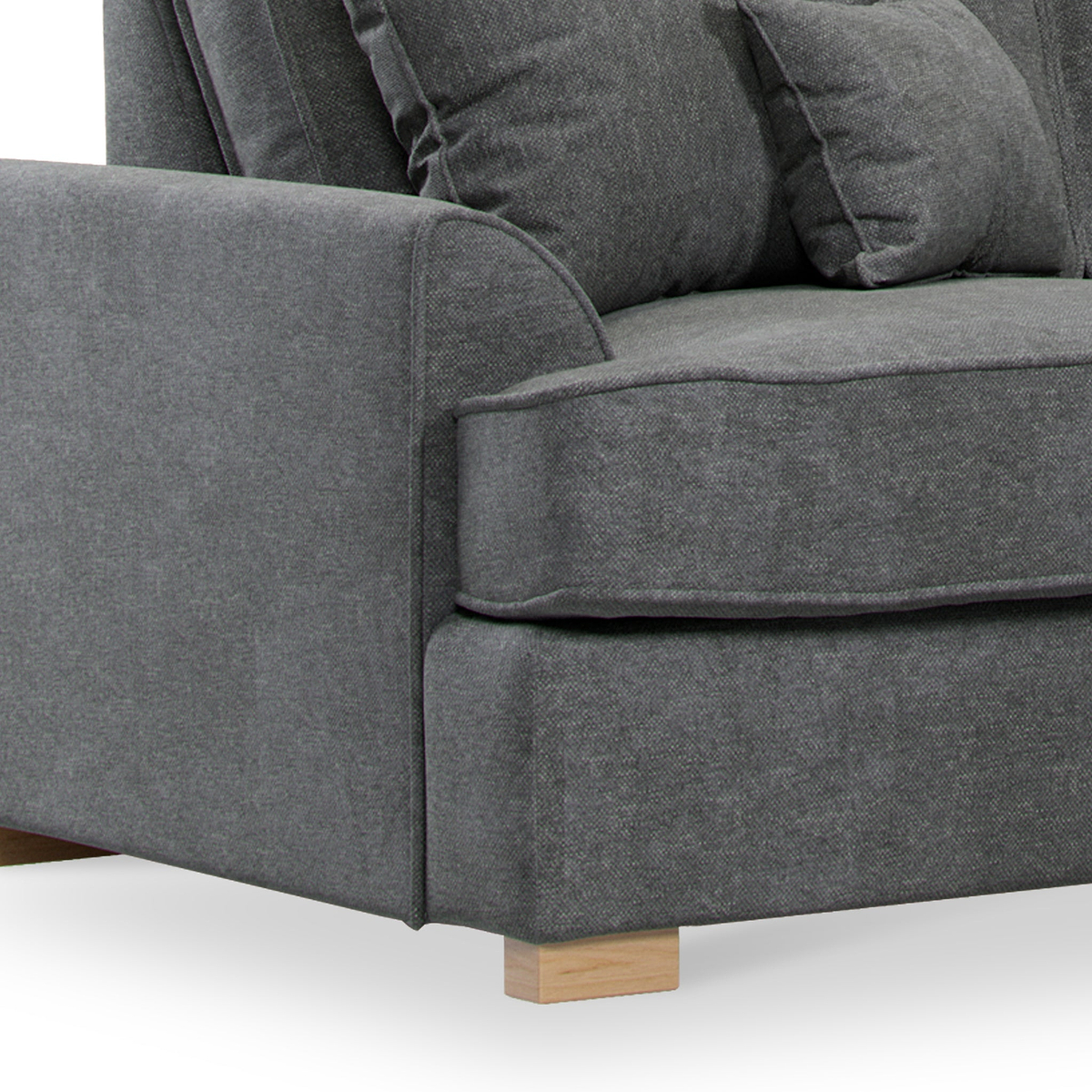 Birchley Soft Chenille 2 Seater Sofa Heather from Roseland Furniture