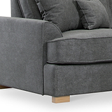 Birchley Soft Chenille 2 Seater Sofa Heather from Roseland Furniture
