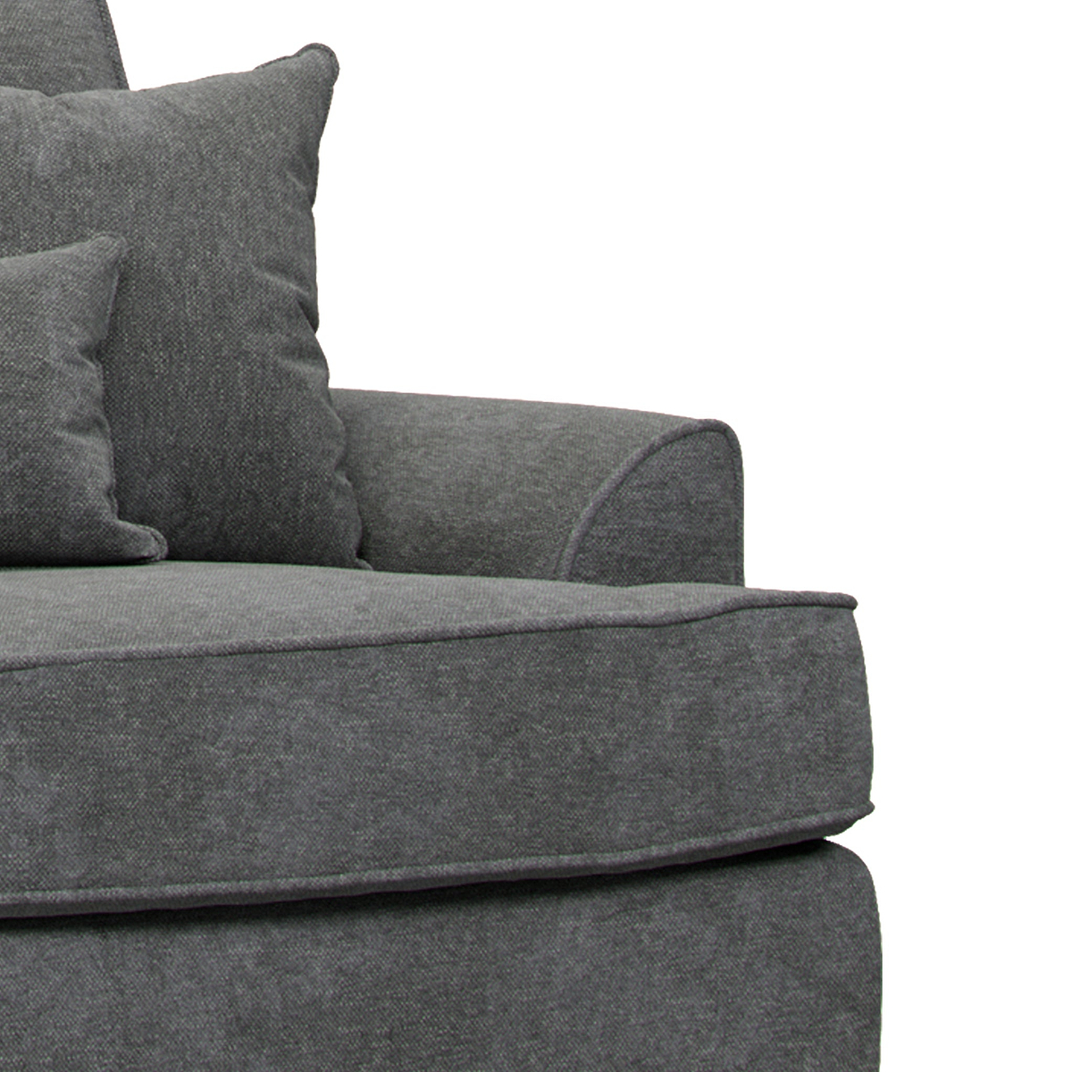 Birchley Soft Chenille 2 Seater Sofa Heather from Roseland Furniture
