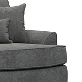 Birchley Soft Chenille 2 Seater Sofa Heather from Roseland Furniture