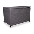 Charcoal Weave KD Cushion Storage Box 510L from Roseland Furniture