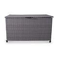 Charcoal Weave KD Cushion Storage Box 645L   from Roseland Furniture