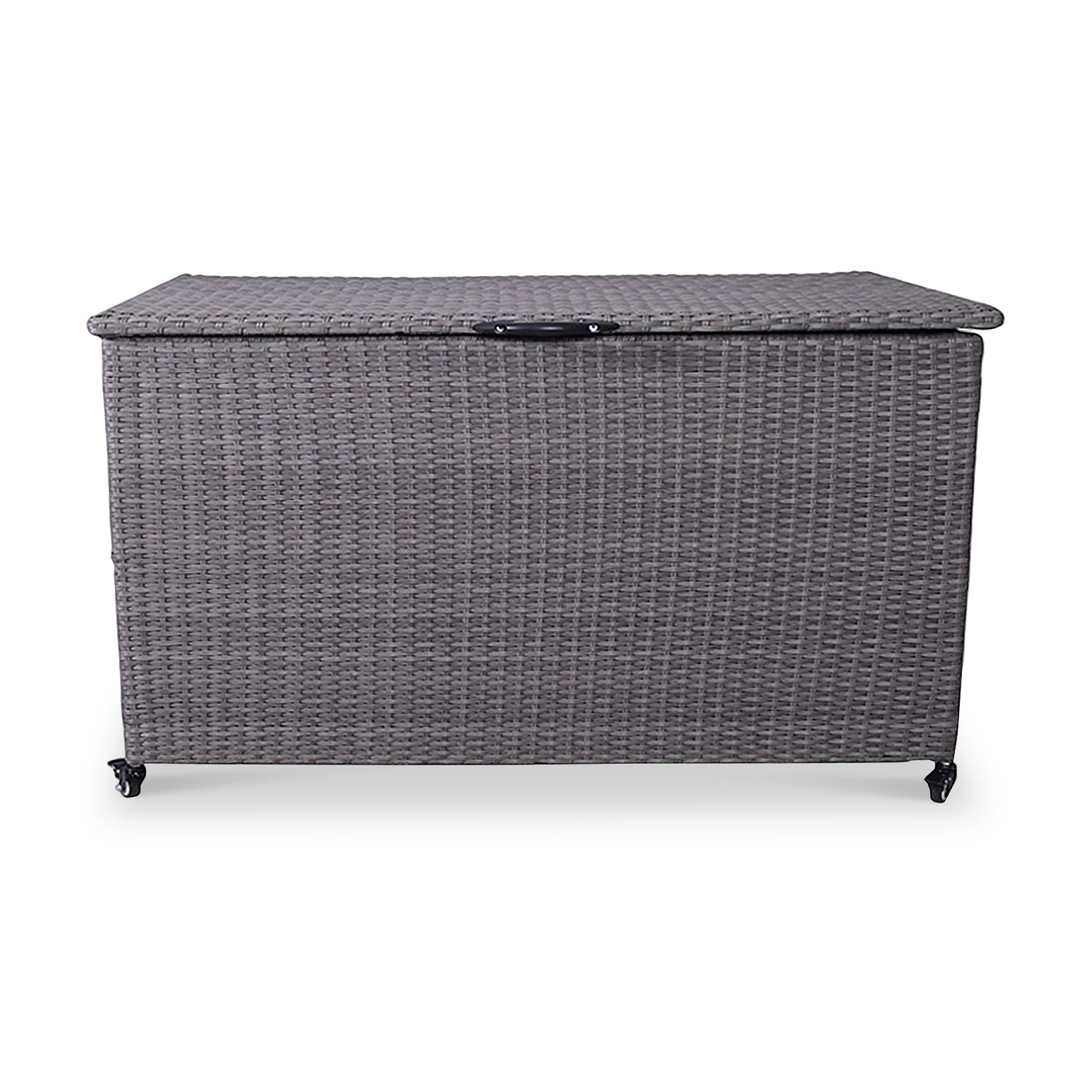 Charcoal Weave KD Cushion Storage Box 645L   from Roseland Furniture