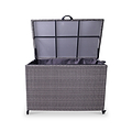 Charcoal Weave KD Cushion Storage Box 645L   from Roseland Furniture