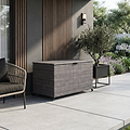 Charcoal Weave KD Cushion Storage Box 826L from Roseland Furniture