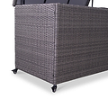 Charcoal Weave KD Cushion Storage Box 826L from Roseland Furniture