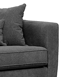 Claridge Soft Chenille Sofa / Armchair Heather from Roseland Furniture