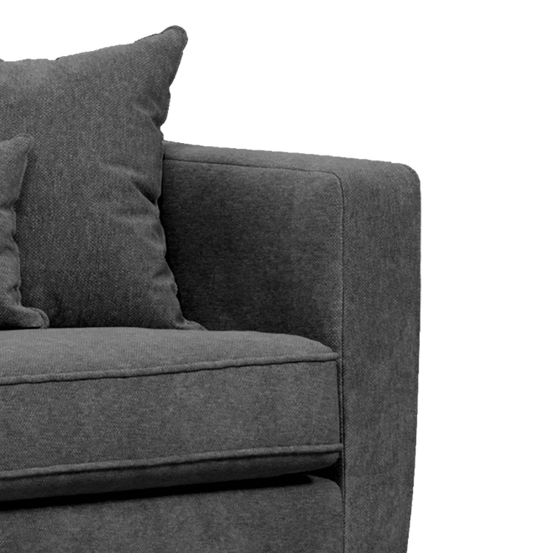 Claridge Soft Chenille Sofa / Armchair Heather from Roseland Furniture