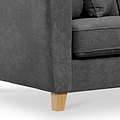 Claridge Soft Chenille Sofa / Armchair Heather from Roseland Furniture