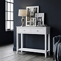 Chester White Console Table by Roseland Furniture