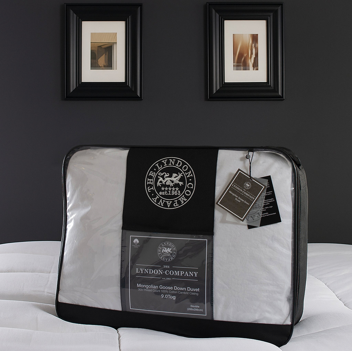 Mongolian Goose Down 9 Tog Duvet from Roseland Furniture