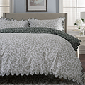 Ashling Garden Duvet Set Single Green from Roseland Furniture
