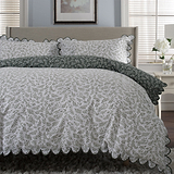 Ashling Garden Duvet Set Single Green from Roseland Furniture