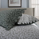 Ashling Garden Duvet Set Single Green from Roseland Furniture