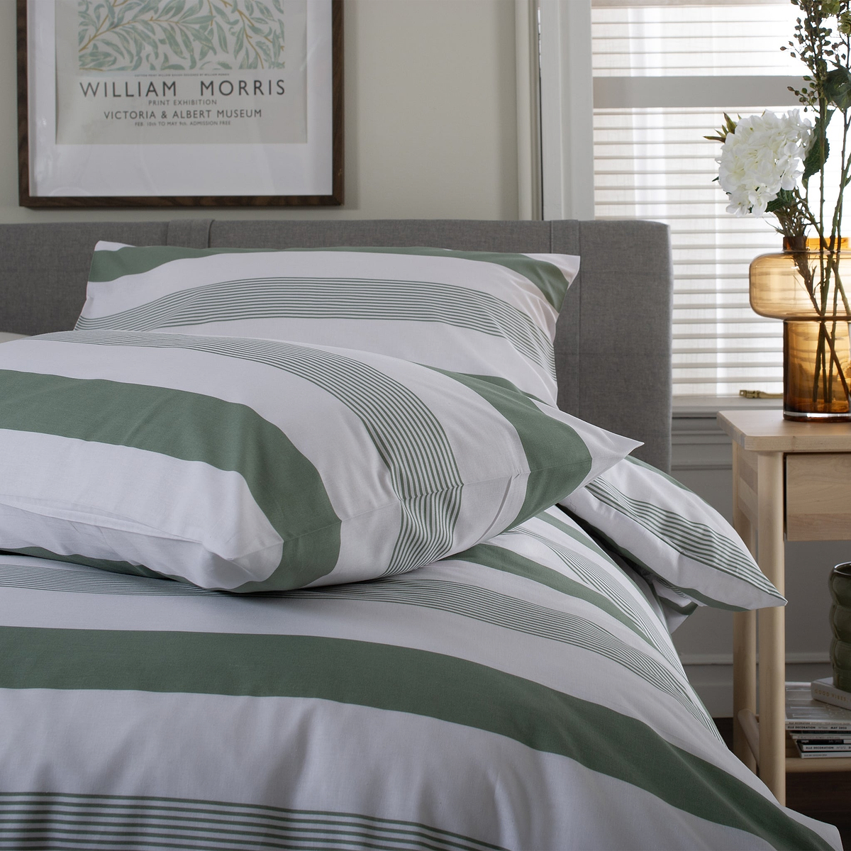 TLC Next Level Duvet Set Double Sage from Roseland Furniture