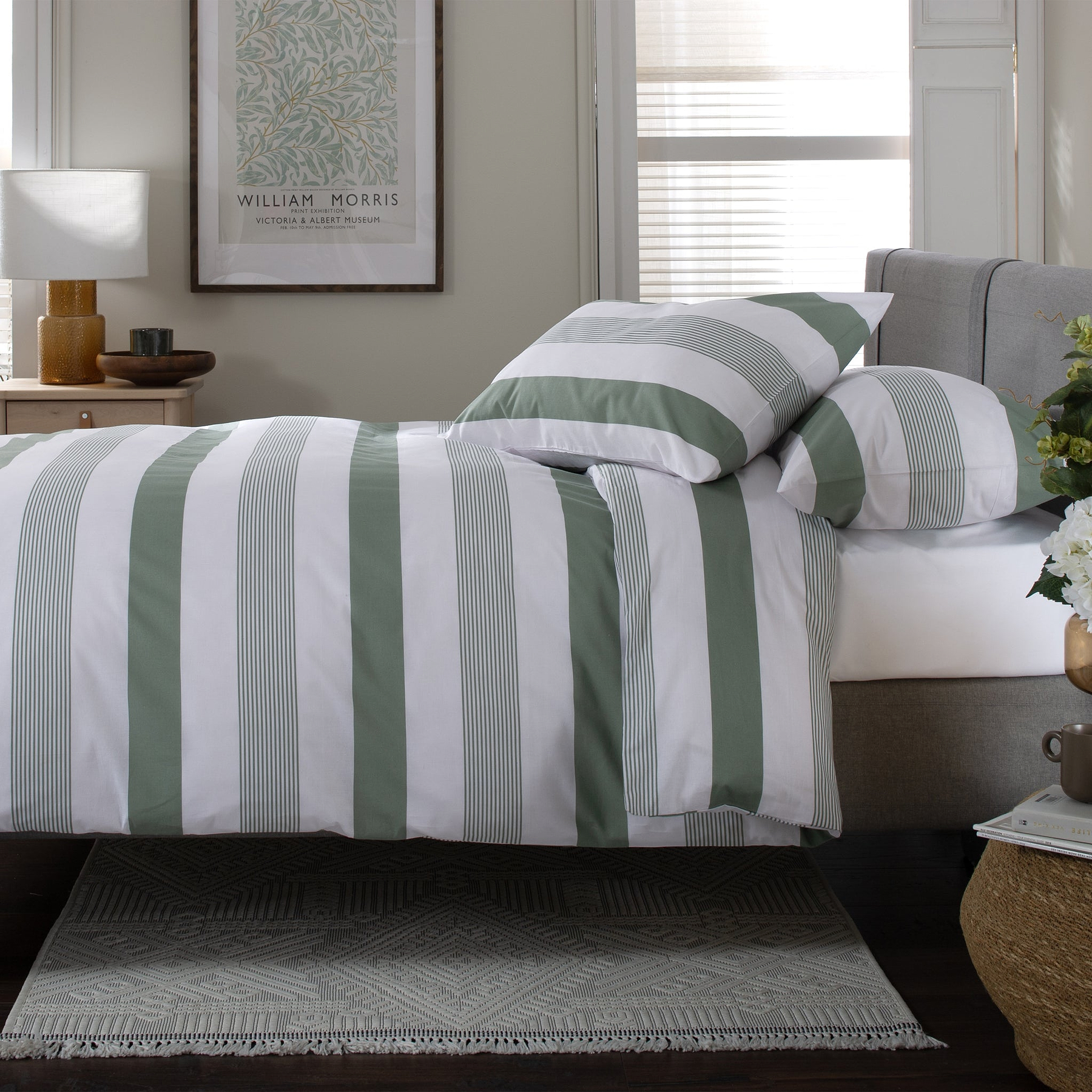 TLC Next Level Duvet Set Double Sage from Roseland Furniture