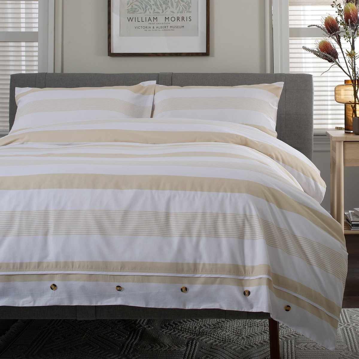 TLC Next Level Duvet Set Double Natural from Roseland Furniture