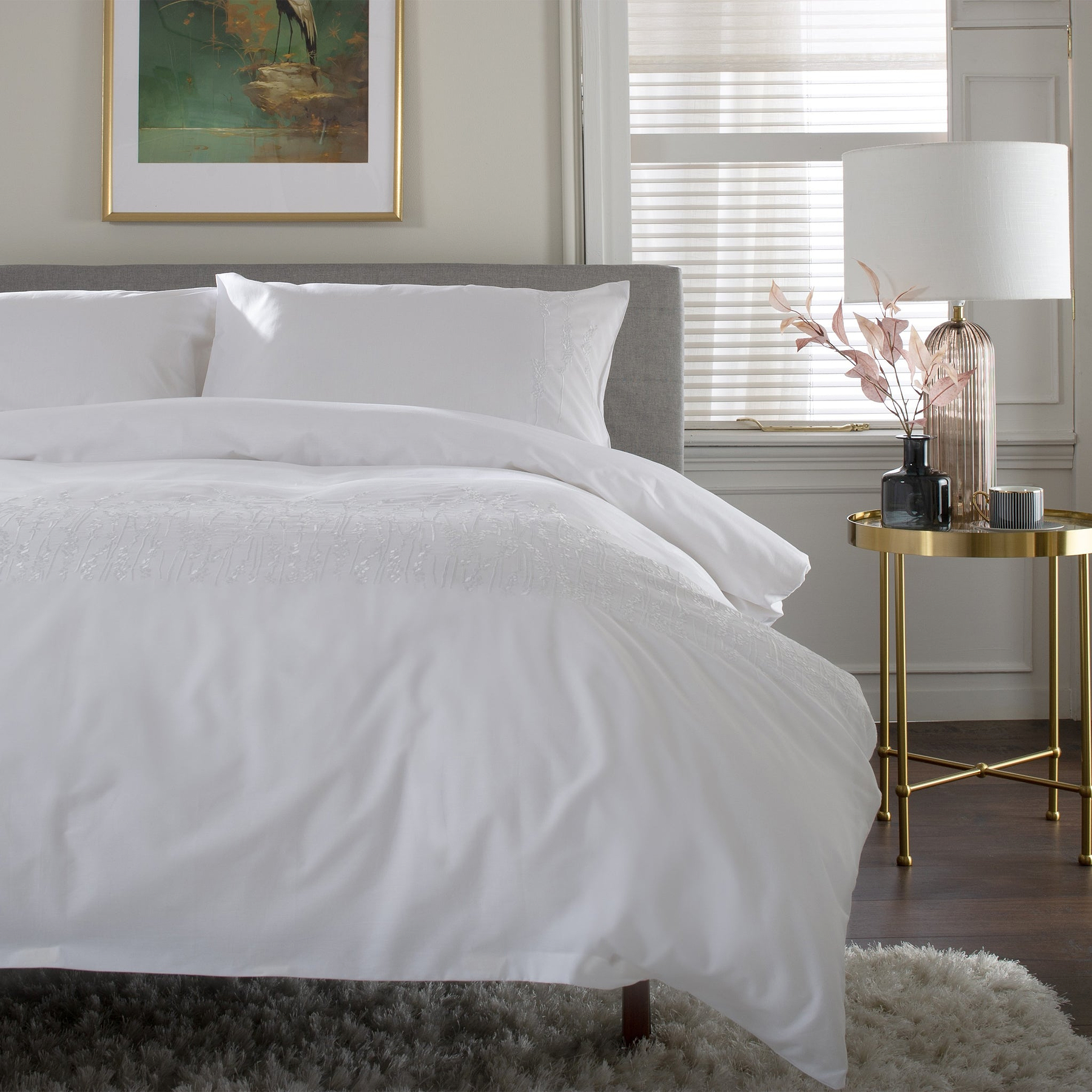 TLC Wild Grass Duvet Set Single from Roseland Furniture