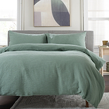 TLC Tilly Texture Single Duvet Set White from Roseland Furniture