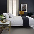 TLC Hampstead Single Duvet Set Cream from Roseland Furniture
