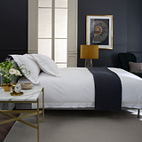 TLC Hampstead Single Duvet Set Cream from Roseland Furniture