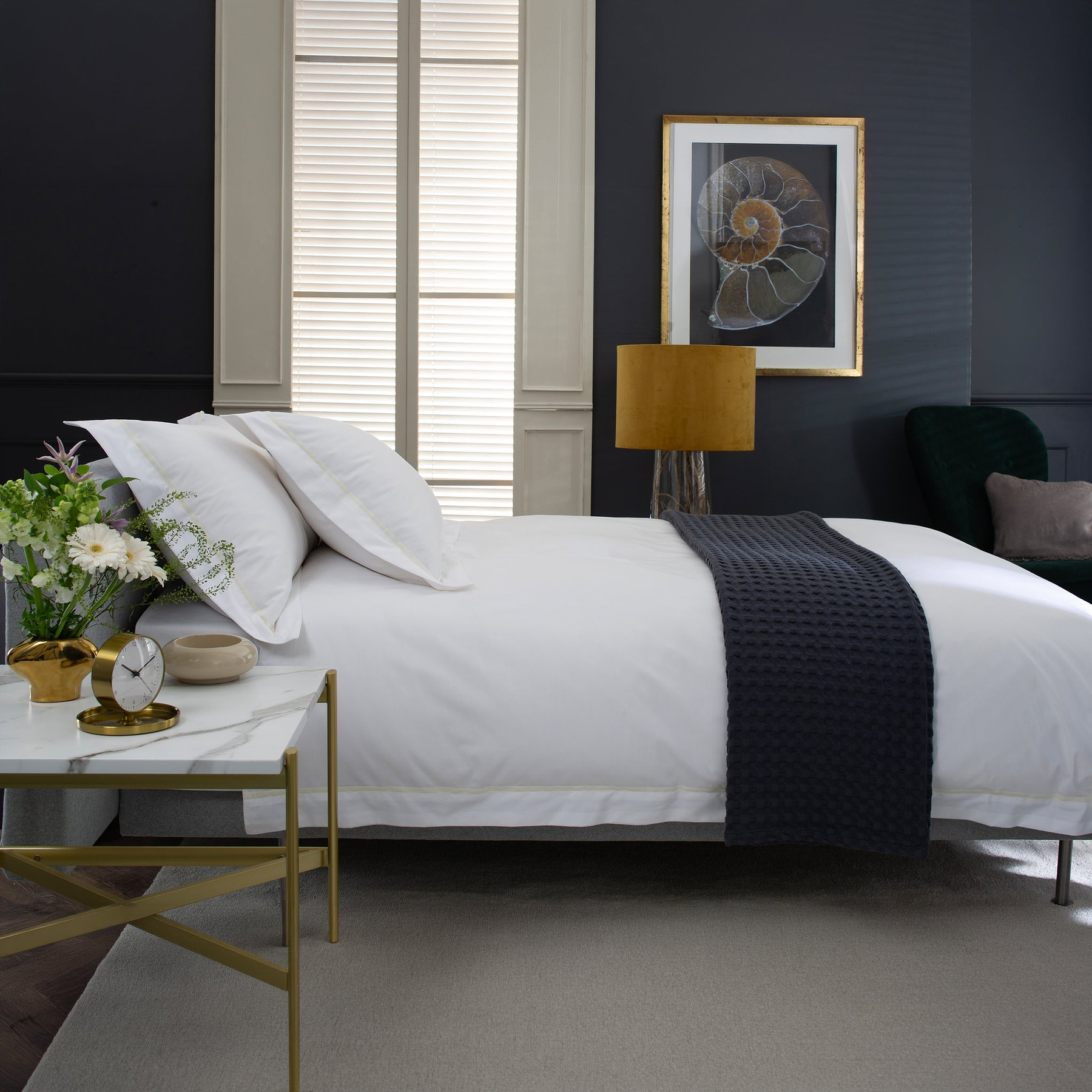 TLC Hampstead Single Duvet Set Cream from Roseland Furniture