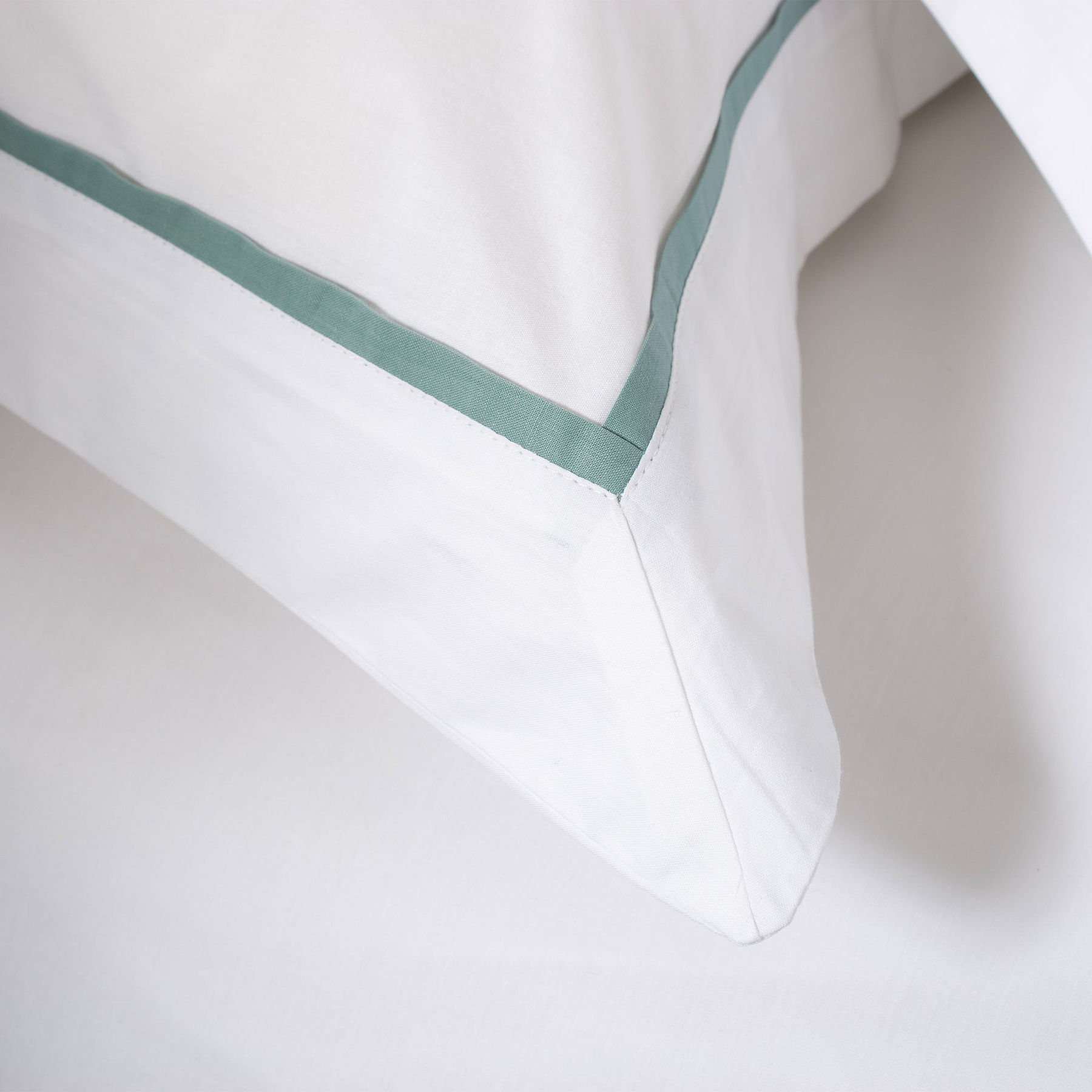 TLC Hampstead Single Duvet Set Green from Roseland Furniture