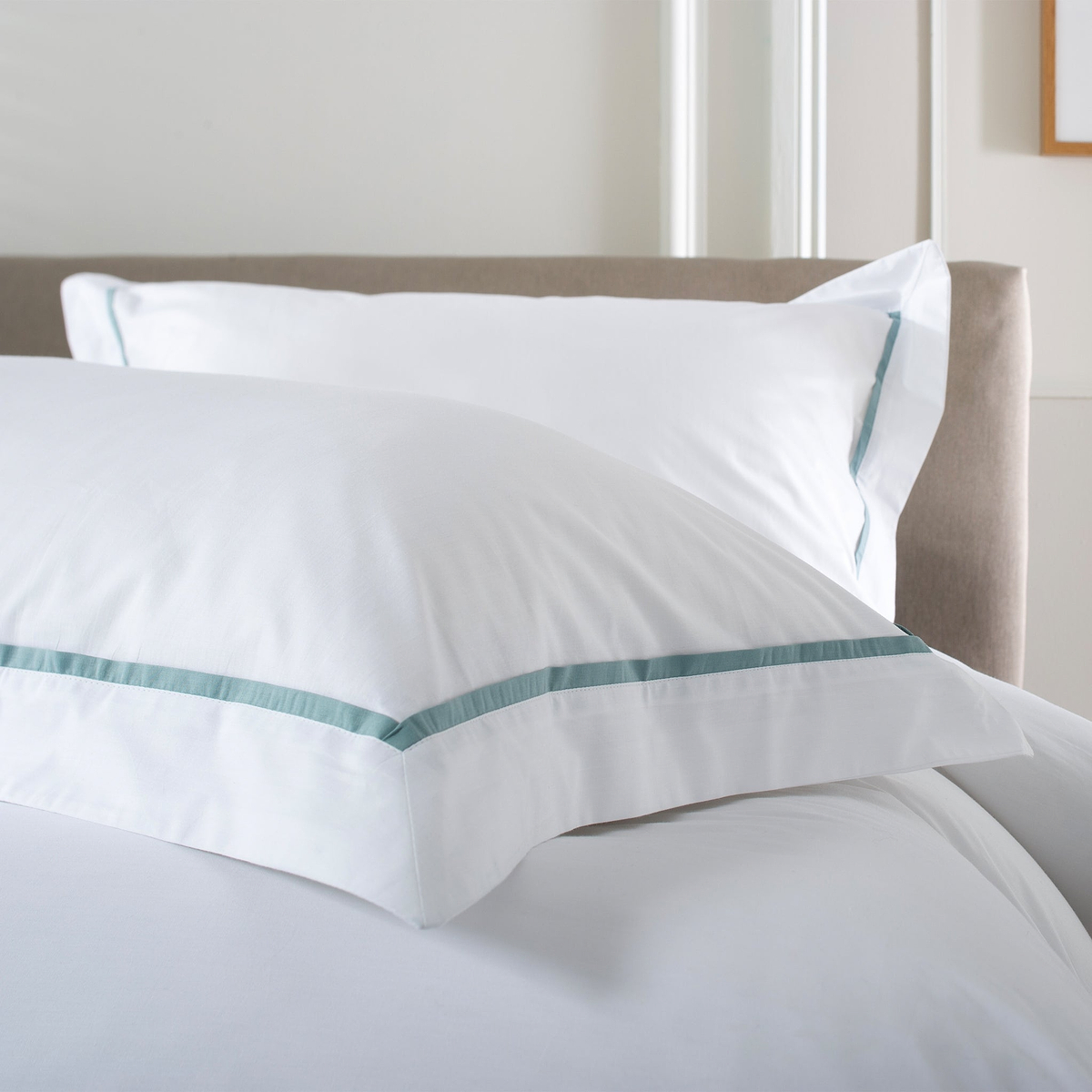 TLC Hampstead Single Duvet Set Green from Roseland Furniture