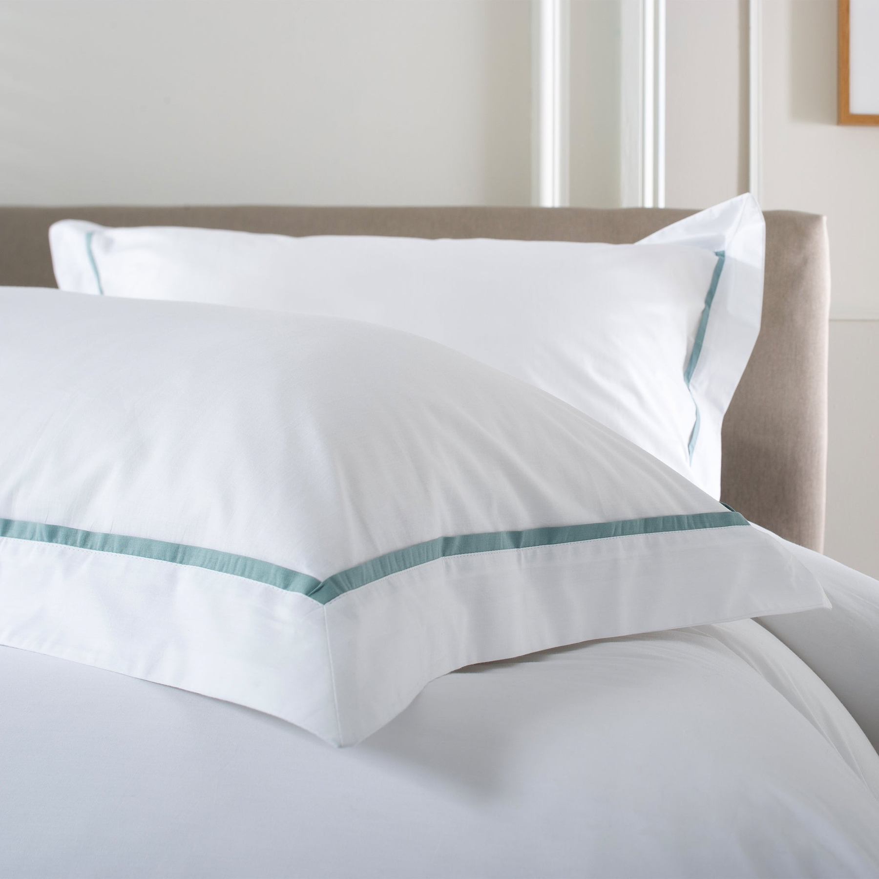 TLC Hampstead Single Duvet Set Green from Roseland Furniture