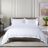 TLC Hampstead Single Duvet Set Stone from Roseland Furniture