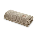 TLC Cadenza Knitted Throw 130x170cm Stone from Roseland Furniture