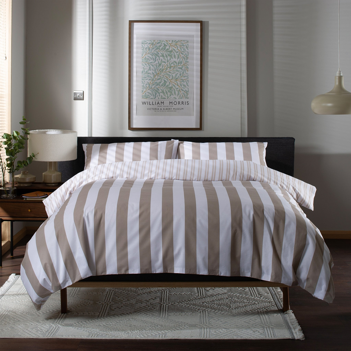 High Point Duvet Set Double Natural from Roseland Furniture