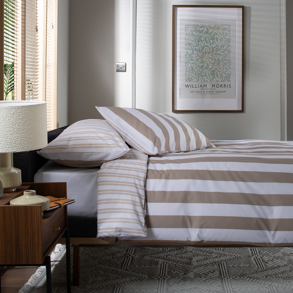 High Point Duvet Set Double Natural from Roseland Furniture