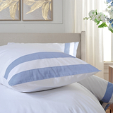 French Collection Brigitte Duvet Set Double WhiteBlue from Roseland Furniture