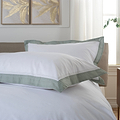 French Collection Dominique Duvet Set Double WhiteSage from Roseland Furniture